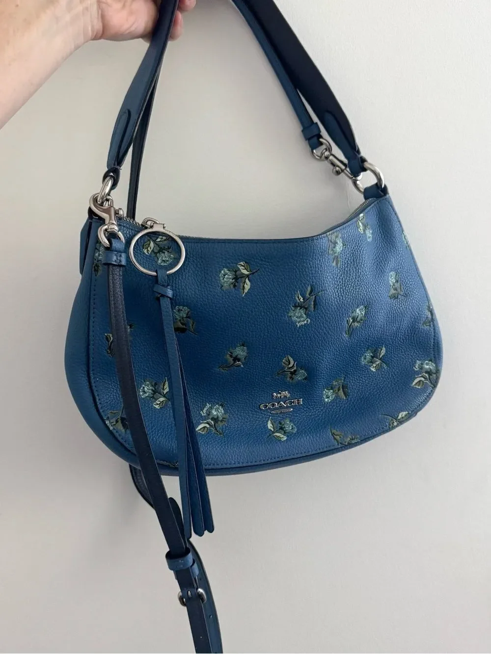 NEW COACH Sutton Crossbody With Floral Print